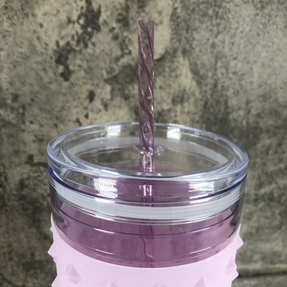 Cute 34oz Purple Spike Sleeved Tumbler - Picture 5 of 14